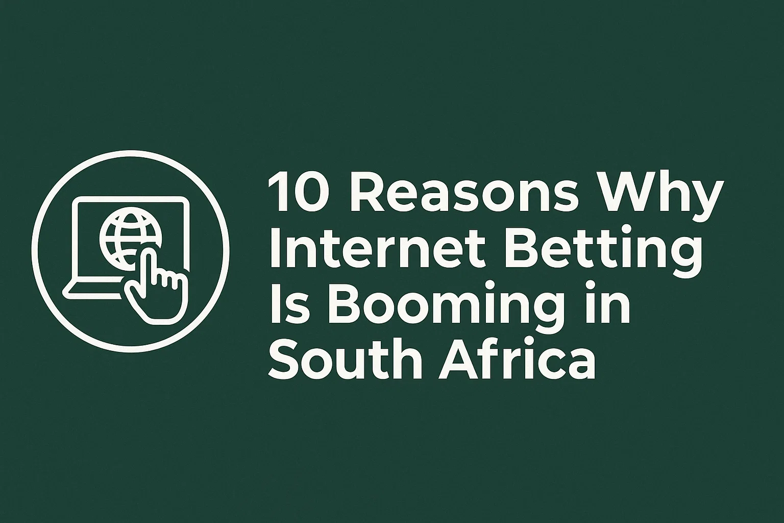 10 Reasons Why Internet Betting Is Booming in South Africa