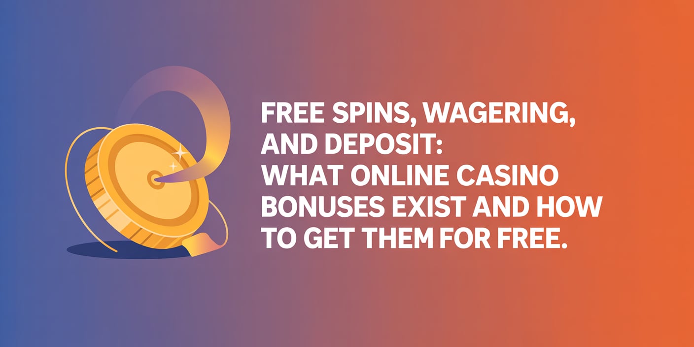 Free Spins, Wagering, and Deposit: What Online Casino Bonuses Exist and How to Get Them for Free