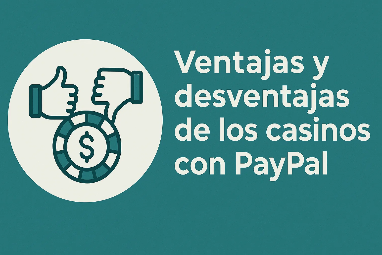 Ventajas y desventajas de los casinos con PayPal