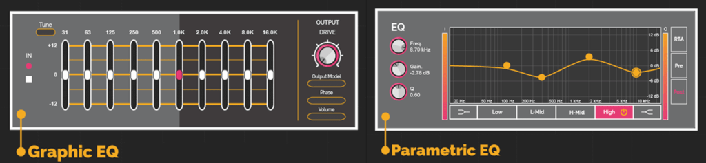 parametric vs graphic eq